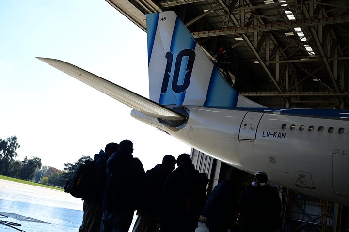 Aerolíneas Argentinas presentó una iniciativa vinculada al Mundial y la Selección Argentina